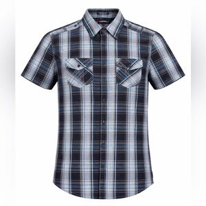 Airwalk Plaid Button Down Shirt Size Medium